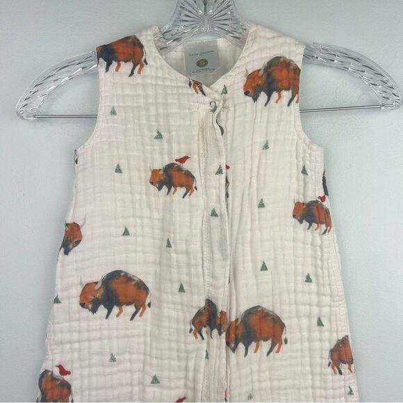 Little Unicorn Cotton Muslin Gauze Sleep Bag Sack Sz S 0-6 months 10-18 Lbs - Picture 2 of 13